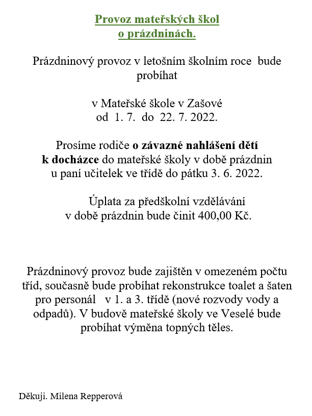 provoz-mateřských-škol-o-prázdninách